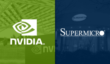 Nvidia and Supermicro logos.