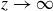 z right arrow normal infinity