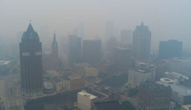 Wildfire smoke is driving terrible air quality in major cities, but relief is coming