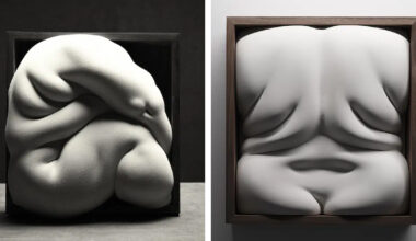 Soft-Looking Sculptures Reveal the Weight of Human Excess