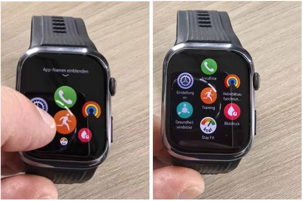 Huawei Watch D2 hex-grid functions