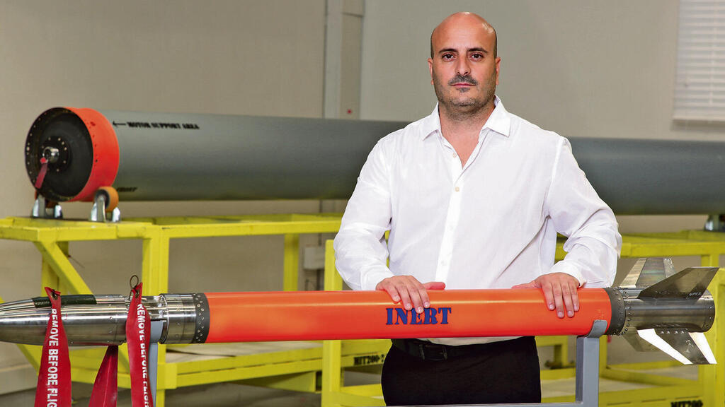 Tomer CEO Dotan Gabai: ‘There is an unprecedented global ammunition shortage. I conduct seven times more tests than before’ (Photo: Ryan Frois) דותן גבאי. "יש מחסור תקדימי בעולם בתחמושת, אני עושה היום פי שבעה יותר ניסויים מבעבר"