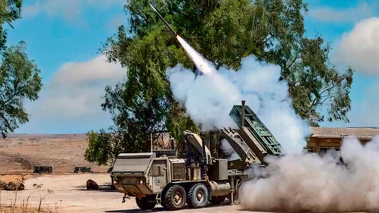 Tomer and Elbit’s Bar rocket, first used operationally during the Swords of Iron war (Photo: Tomer) רקטת בר של תומר ואלביט. נכנסה לשימוש מבצעי ראשון במלחמת חרבות ברזל | צילום: דובר צה"ל