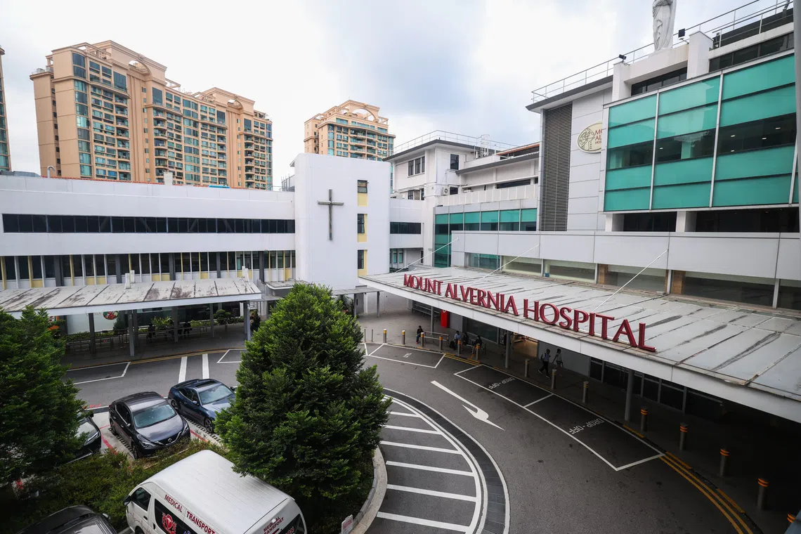 Mount Alvernia Hospital is currently the only not-for-profit private acute hospital in Singapore. Details of a possible second such hospital are still being worked out currently.