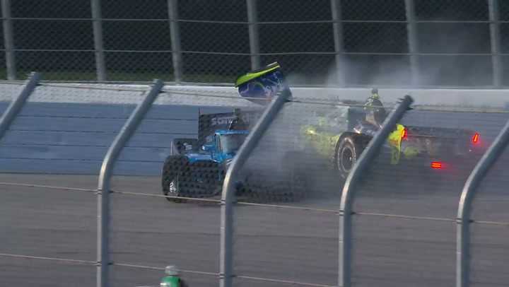 'What Was THAT?!' Kirkwood, Rasmussen Crash at Milwaukee - INDYCAR.com