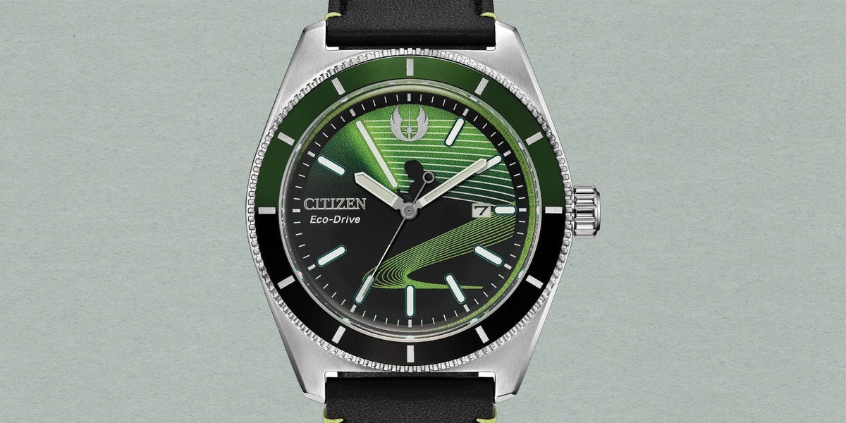 Citizen’s Affordable New Star Wars Eco-Drive Watch Glows Like Luke Skywalker’s Lightsaber