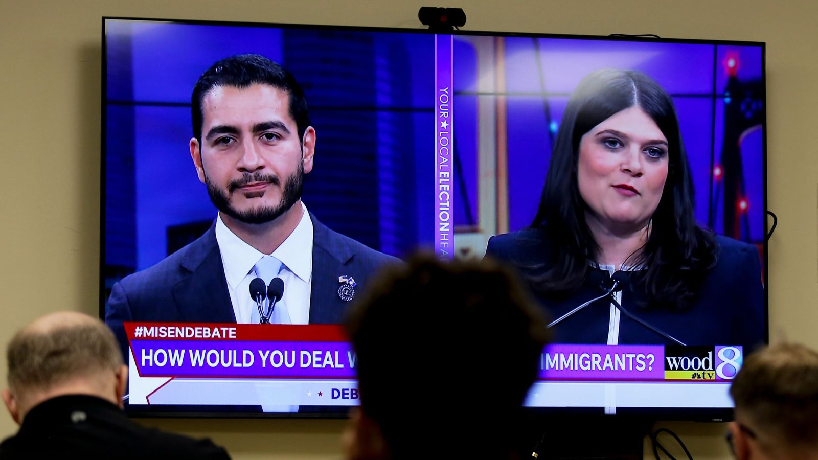 Stevens and El-Sayed debate in run-up to Democratic Senate primary
