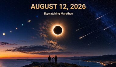 August 12, 2026 Astronomy Events: 3 Sky Events in One Day