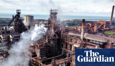 ‘The line’s running half-empty’: Llanwern steelworks feels the heat from cheap steel imports | Steel industry