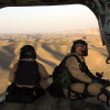 U.S. troops fly over northern Afghanistan in the early days of the war in 2001. The U.S. fought its longest ever war in Afghanistan, for 20 years, only to see the Taliban retake control of the country as the U.S. withdrew in 2021.