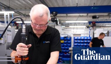 On long road back from Brexit, north-east’s recovery rides on survival of Nissan’s ‘shining star’ plant | Nissan