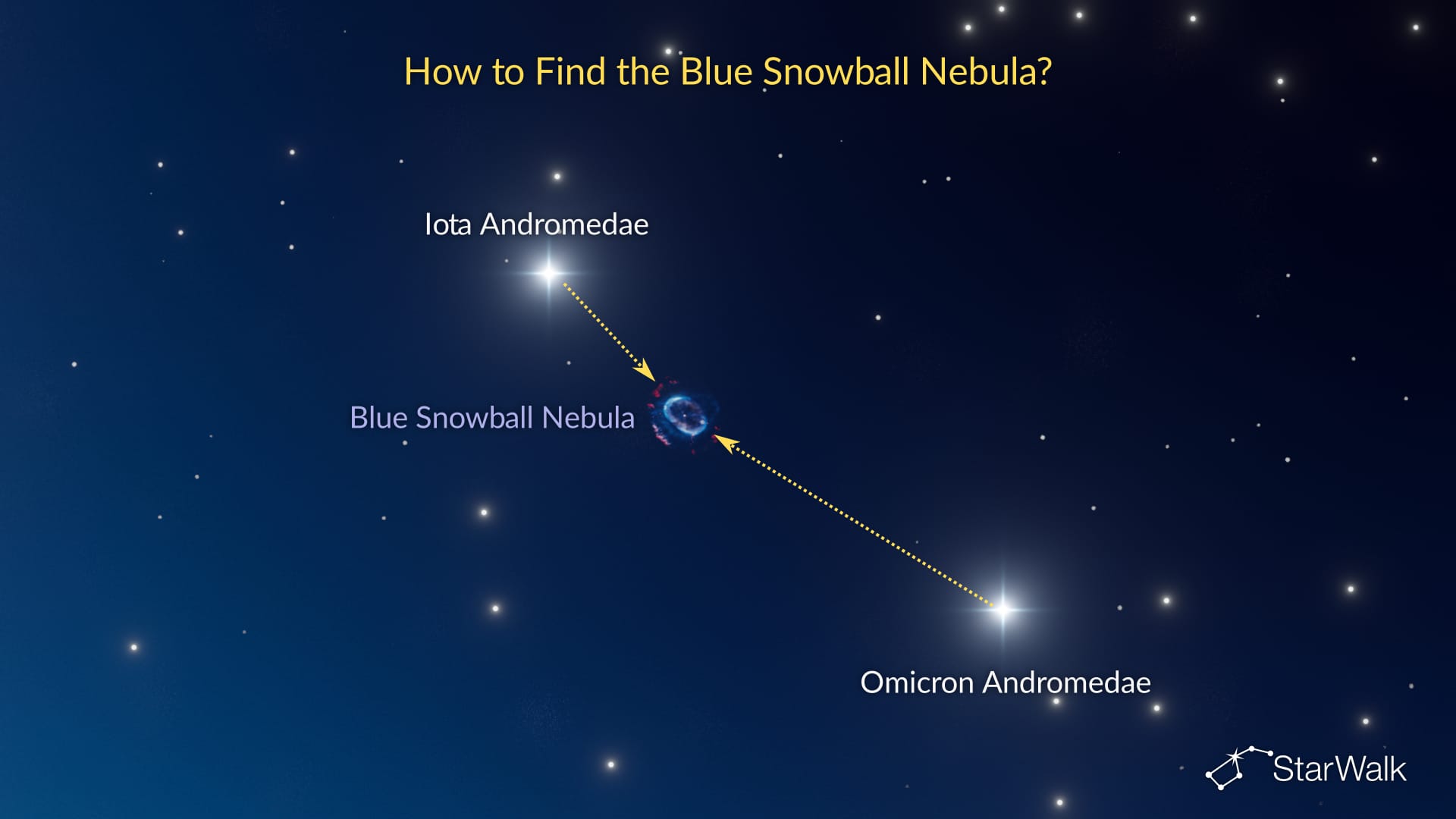The Blue Snowball Nebula – How to Find