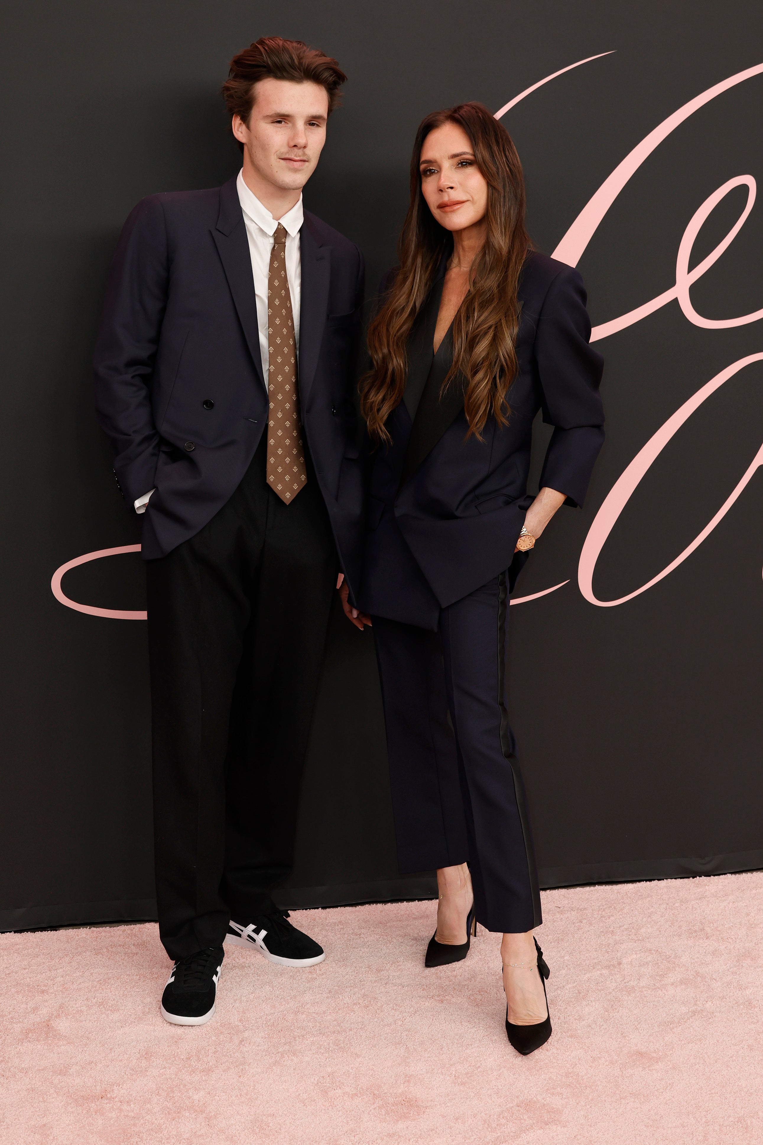 Victoria has supported her son’s burgeoning career
