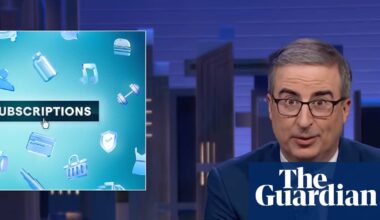 John Oliver on ‘smart’ appliances: ‘Spying on you through the washing machine’ | John Oliver