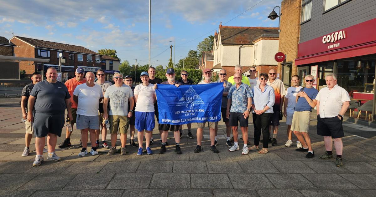 Olivia Bailey backs men’s mental health walking group
