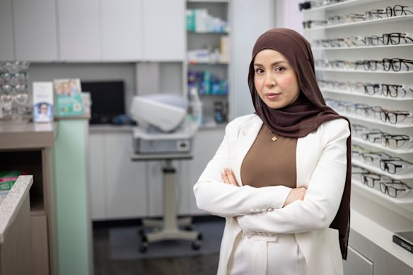 Shereen Kassir is calling for award recognition for optometrists.