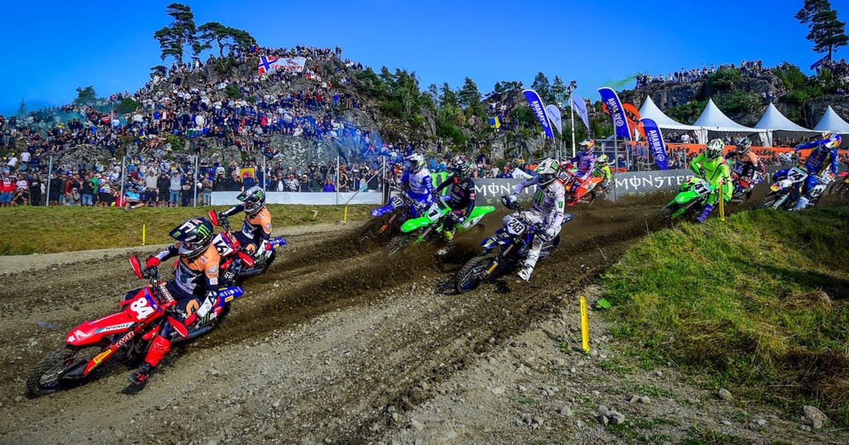 Längenfelder (MX2) and Herlings (MXGP) Win MXGP of Sweden Qualifying Races - Farres Crashes Out