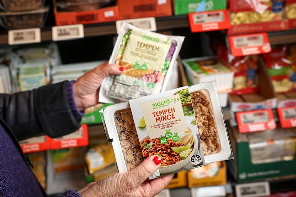 Not many people realise tempeh is a fermented food and Dr Jacka eats it regularly.