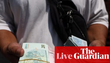 Iran’s rial falls to record low as Scott Bessent warns of ‘economic D-day’ – business live | Business