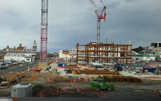 Work on the inpatient building is underway in Dunedin - expected to open in 2031