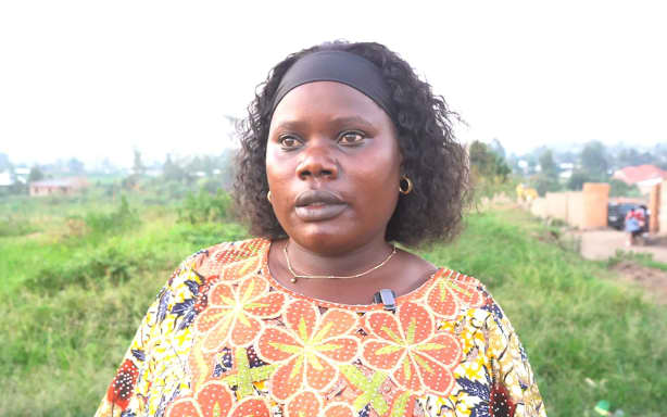 Micheline Kayimpa stands outside Elikya Ebola treatment center in Bunia on July 27, 2026.