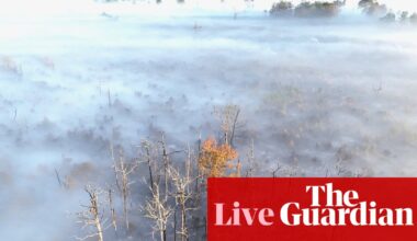 ​France and Spain race to control wildfires as fresh heatwave hits, as UN warns ‘the climate alarm is blaring’ – as it happened | France