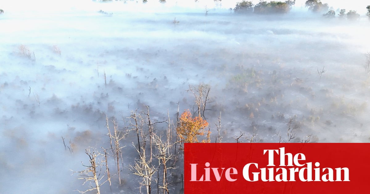 ​France and Spain race to control wildfires as fresh heatwave hits, as UN warns ‘the climate alarm is blaring’ – as it happened | France