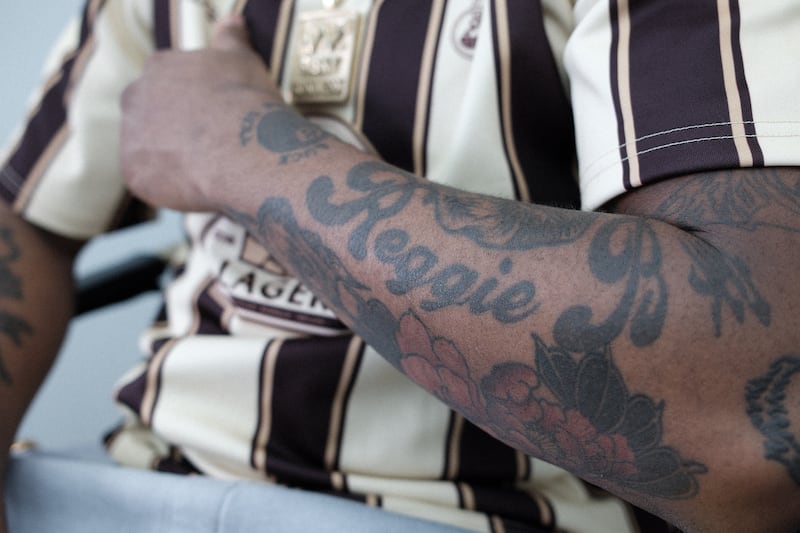 Reggie B, the performer's longtime rapper name - the 'B' was lost somewhere along the way. Photograph: Conor Capplis
