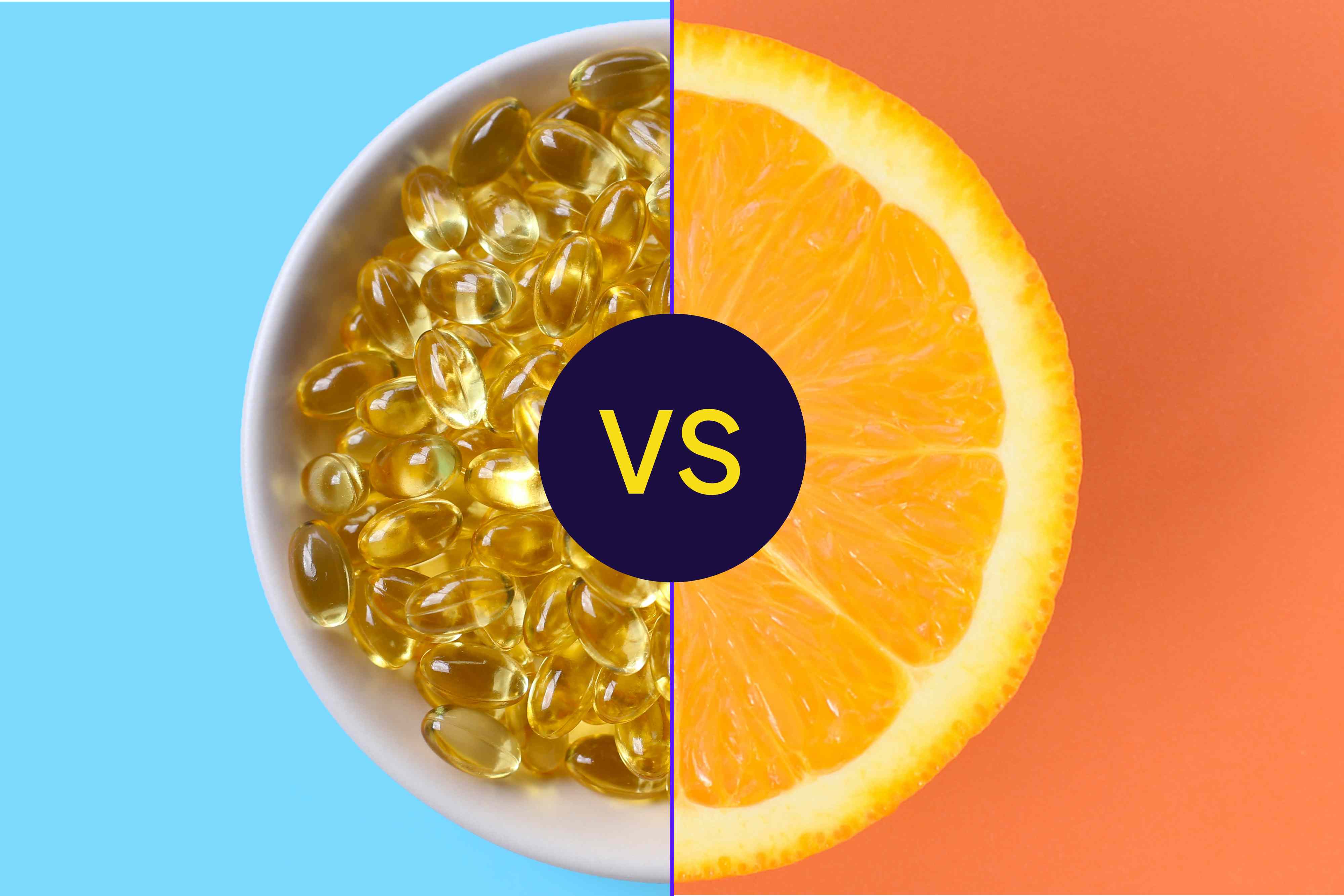 Your immune system relies on both vitamins.Credit: Design by Health; Getty Images