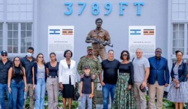 Uganda unveils Yoni Netanyahu memorial at site of 1976 Entebbe raid