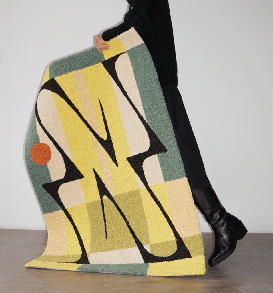 Translating the digital language of design into traditional craft: Daniela Doe on tactility, tufting and typography
