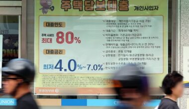 Korea Eases 30 Trillion Won Loans, General Share 6-8 Trillion - 조선일보