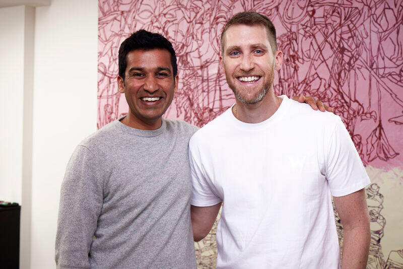 Index partner Shardul Shah and Wiz CEO Assaf Rappaport.
(Photo: Index Ventures) שרדול שאה משקיע ראשון בוויז