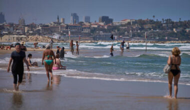 Israel heat wave intensifies, bringing extreme heat stress and wildfire risk