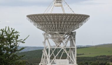Italy's Sardinia Radio Telescope. Credit: Bruce Dorminey