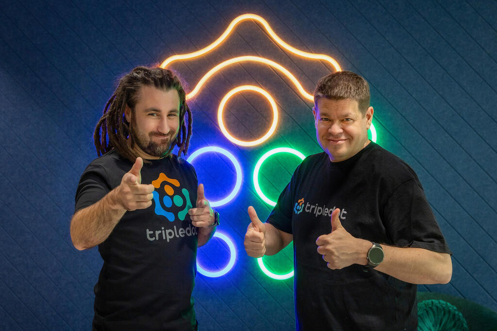Tripledot founders Lior Shiff and Eyal Chameides. (Tripledot) Tripledot founders