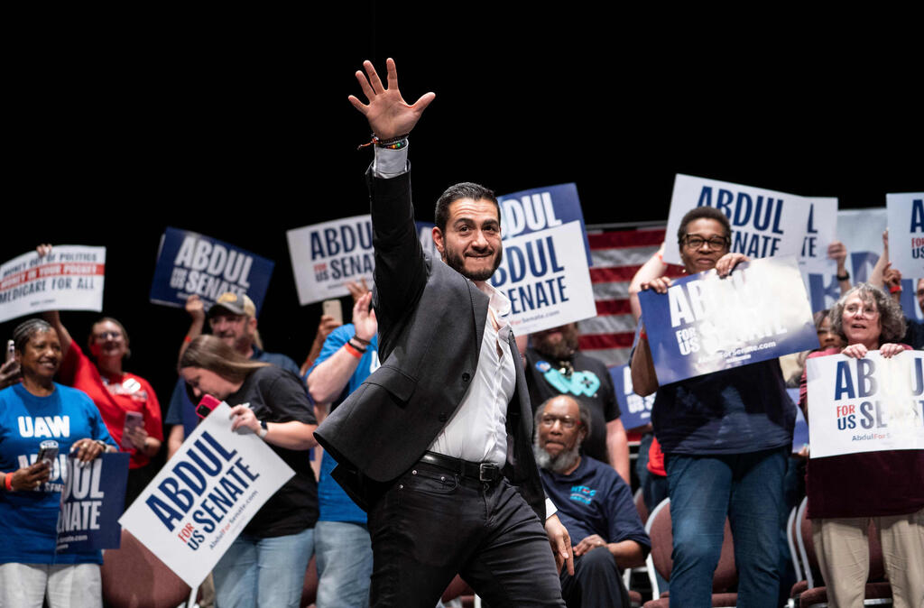 Abdul El-Sayed on the campaign trail to become the next US senator from Michigan (Photo: Sarah Rice / Getty Images Notrth America / AFP) Abdul El-Sayed on the campaign trail to become the next US senator from Michigan
