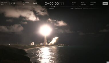 Japanese H3 rocket launches 10,800-pound navigation satellite to high Earth orbit (video)