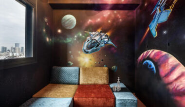 A space-loving tech worker turns his bachelor pad into a sci-fi design fantasy