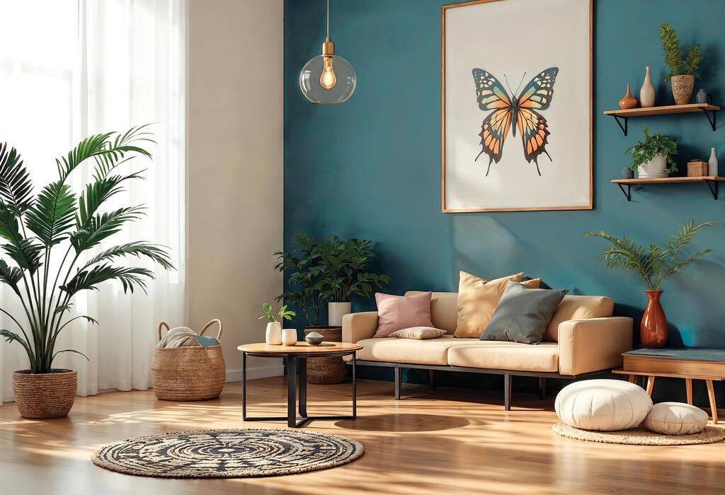 גוון Transformative Teal, יש לו מקבילה במניפת הצבעים של נירלט