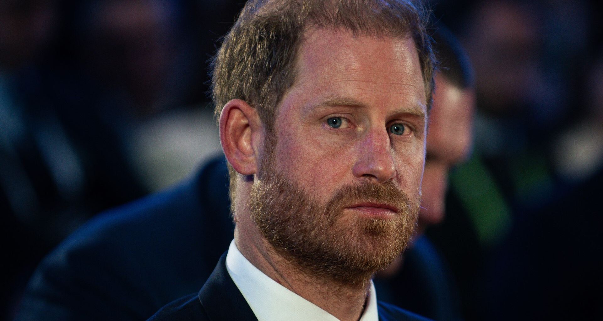 Prince Harry delivers a speech during the Kyiv Security Forum on April 23, 2026