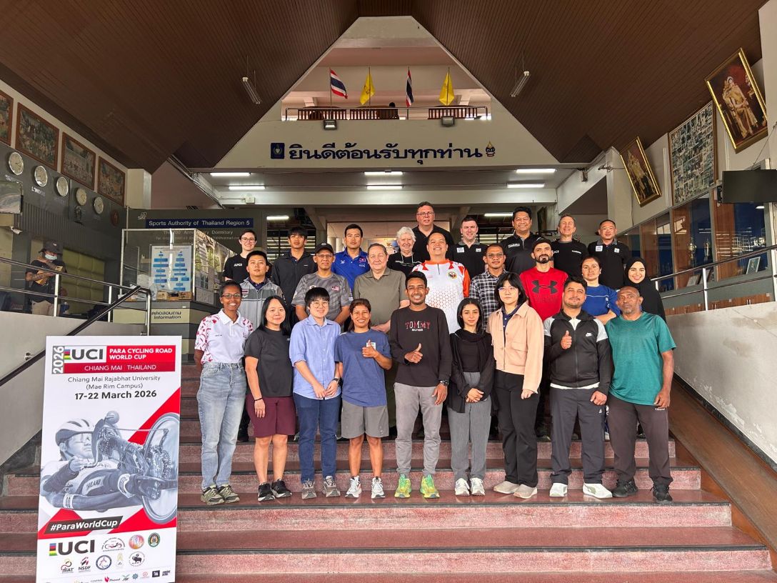 UCI delivers development programmes to strengthen Para cycling in Asia