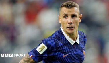 Lucas Digne playing for France