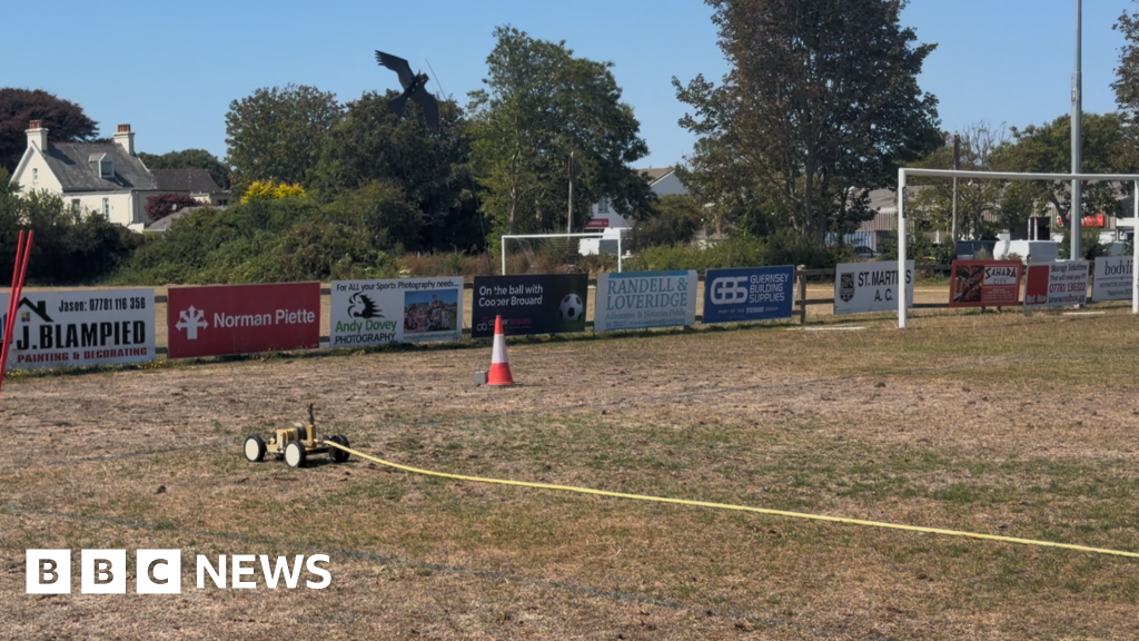 Clubs battle to prepare pitches ahead of new season - BBC