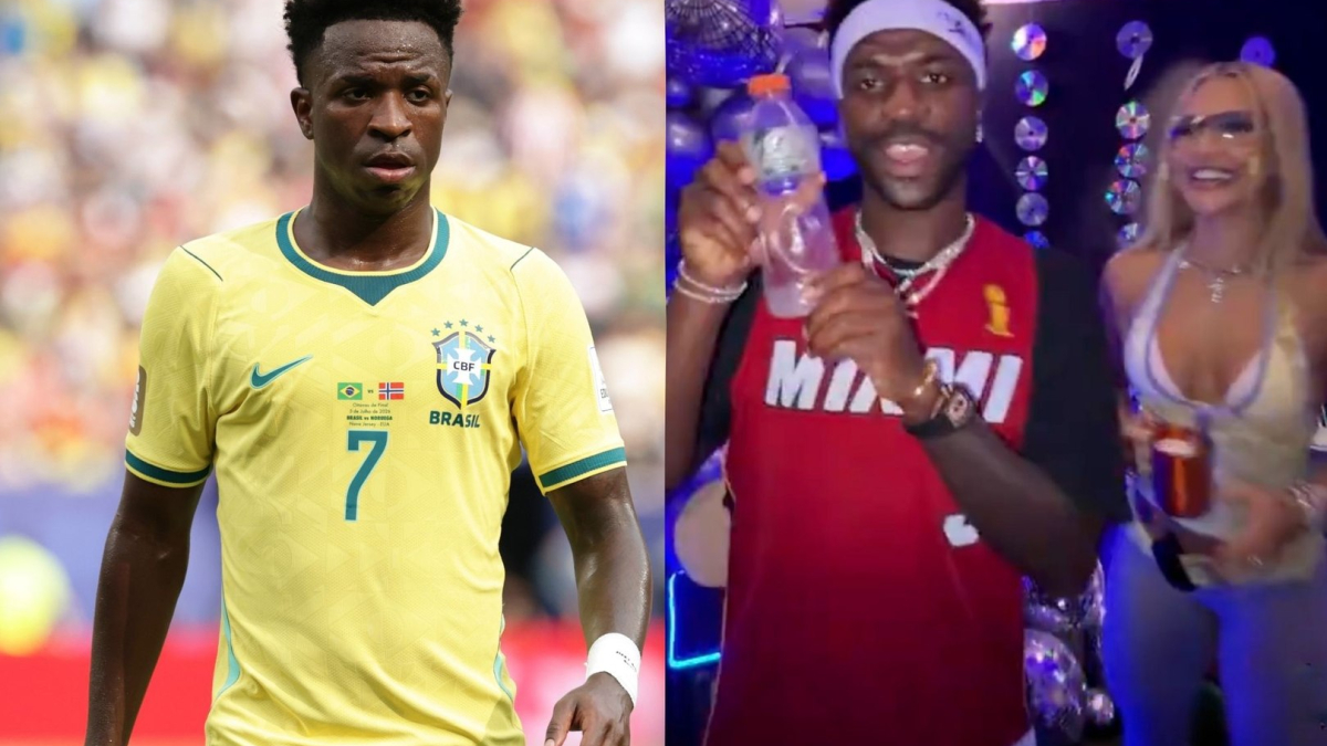 Vinicius Jr. makes surprise appearance in girlfriend Virginia's latest video