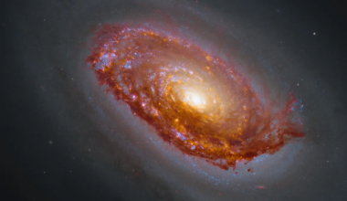 Hubble, James Webb Space Telescope team up to capture the 'Black Eye Galaxy' photo of the day for Aug. 18, 2026
