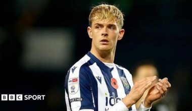 Toby Collyer playing for West Brom