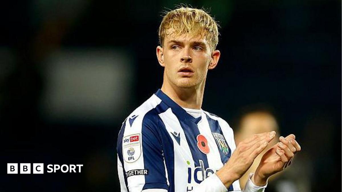 Toby Collyer playing for West Brom