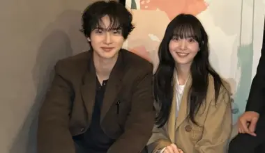 South Korean actor Jang Dong-yoon (left) directed the film The Yeast, which starred actress Kim Seung-yoon.