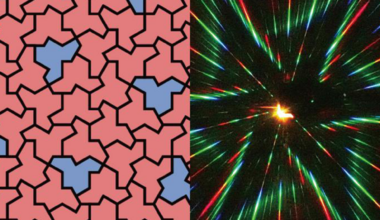 Physicists built a crystal from a 13-sided 'einstein' tile, and it bent light in ways nobody imagined